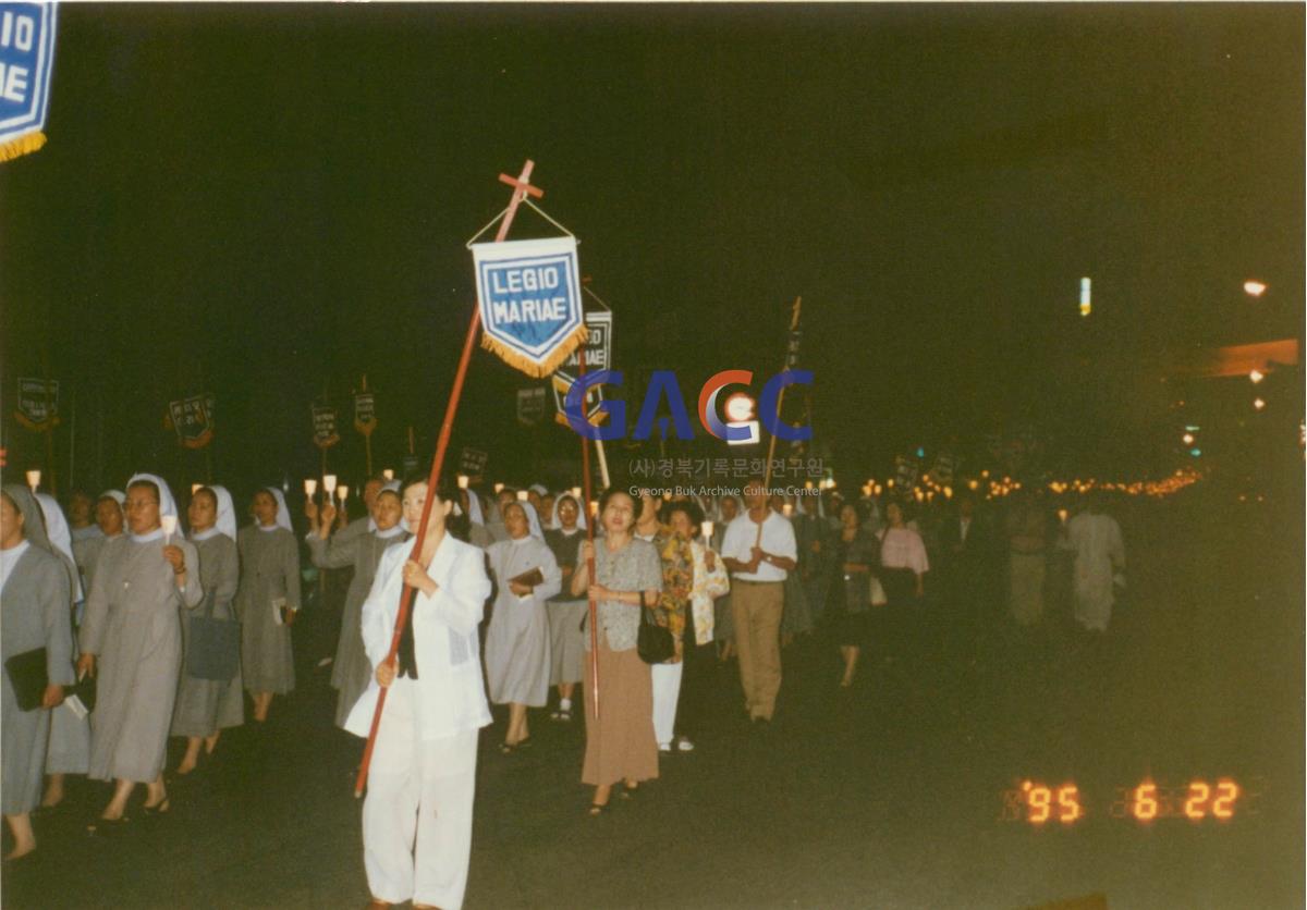 천주교 안동교구 사제단 시국미사 명동 성당 공권력 난입에 따른 미사 봉헌 1995년 작은그림