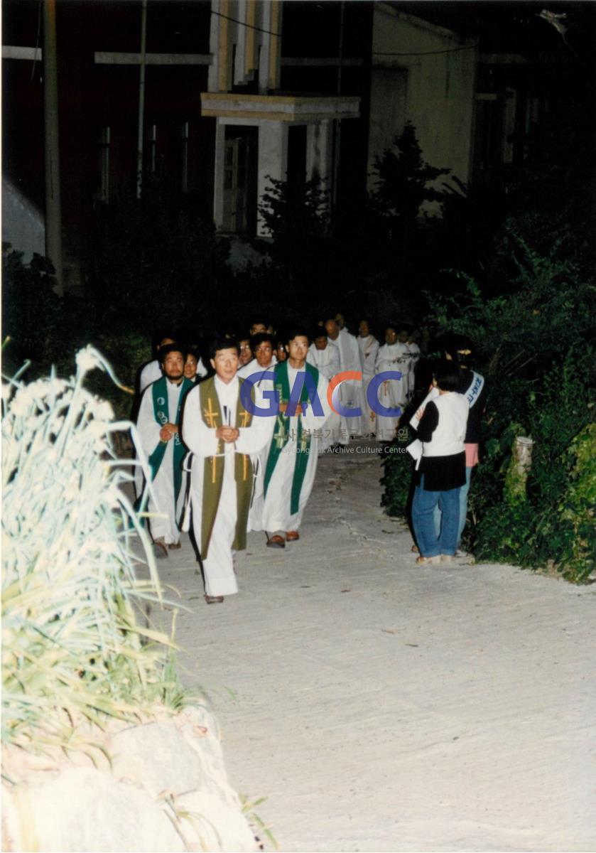 천주교 안동교구 사제단 시국미사 명동 성당 공권력 난입에 따른 미사 봉헌 1995년 작은그림