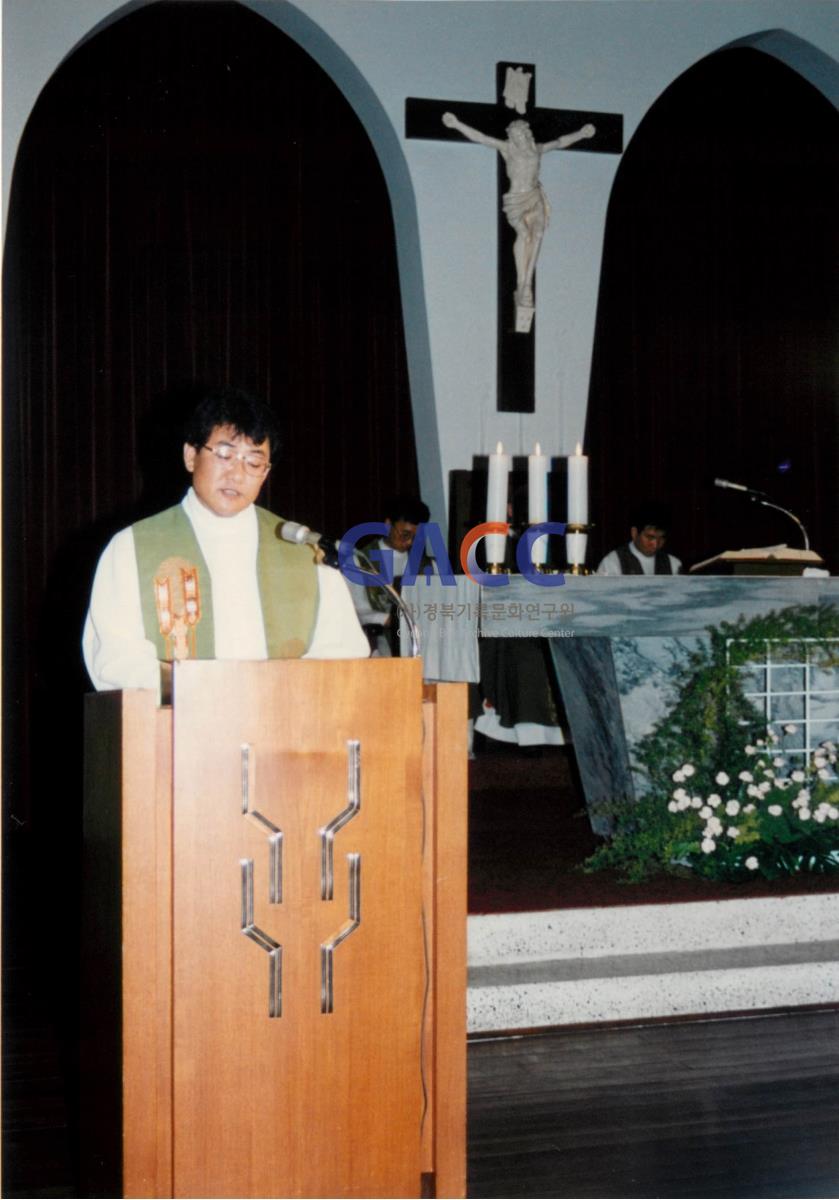 천주교 안동교구 사제단 시국미사 명동 성당 공권력 난입에 따른 미사 봉헌 1995년 작은그림