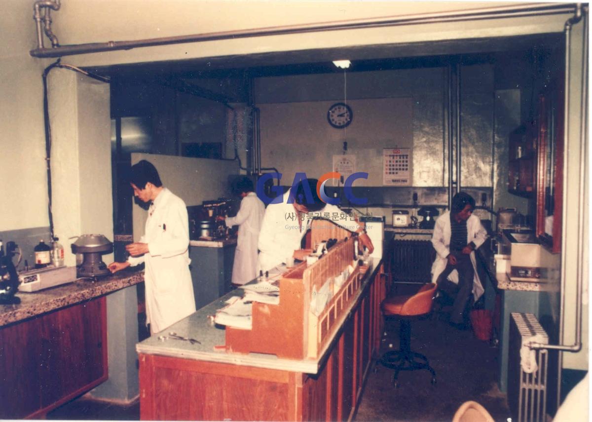 성소병원 1984년 임상병리과 작은그림