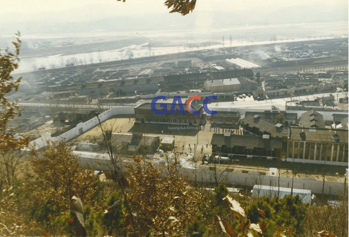 1978년 12월경 안동교도소 동쪽 전경 작은그림
