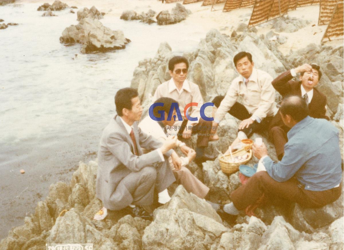 1979년 영덕 강구항 직원 야유회 작은그림