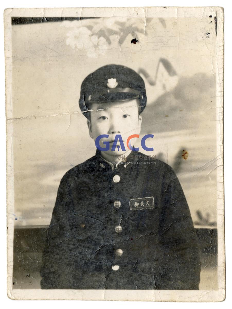 1955년경 안동중학교 재학시절 작은그림