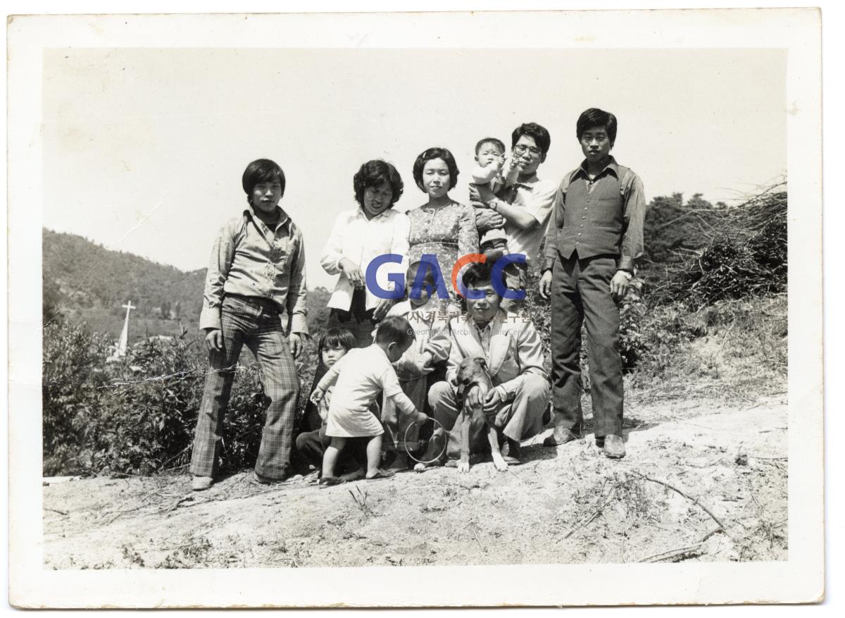 1970년대 영주 남산고개 작은그림