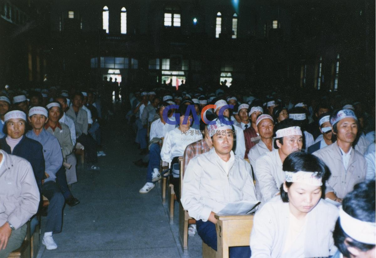 1985년 8월24일 외국농축산물 수입반대(전주대회) 작은그림