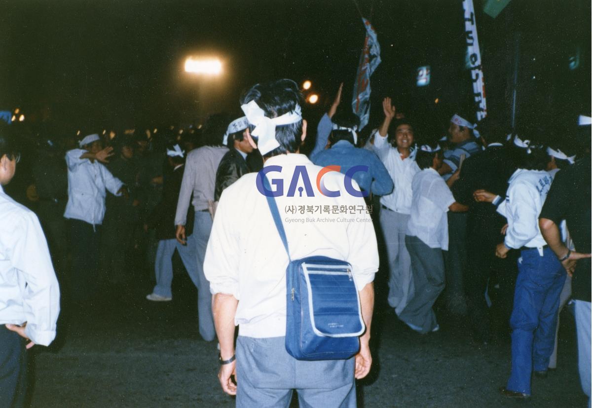 1985년 8월24일 외국농축산물 수입반대(전주대회) 작은그림