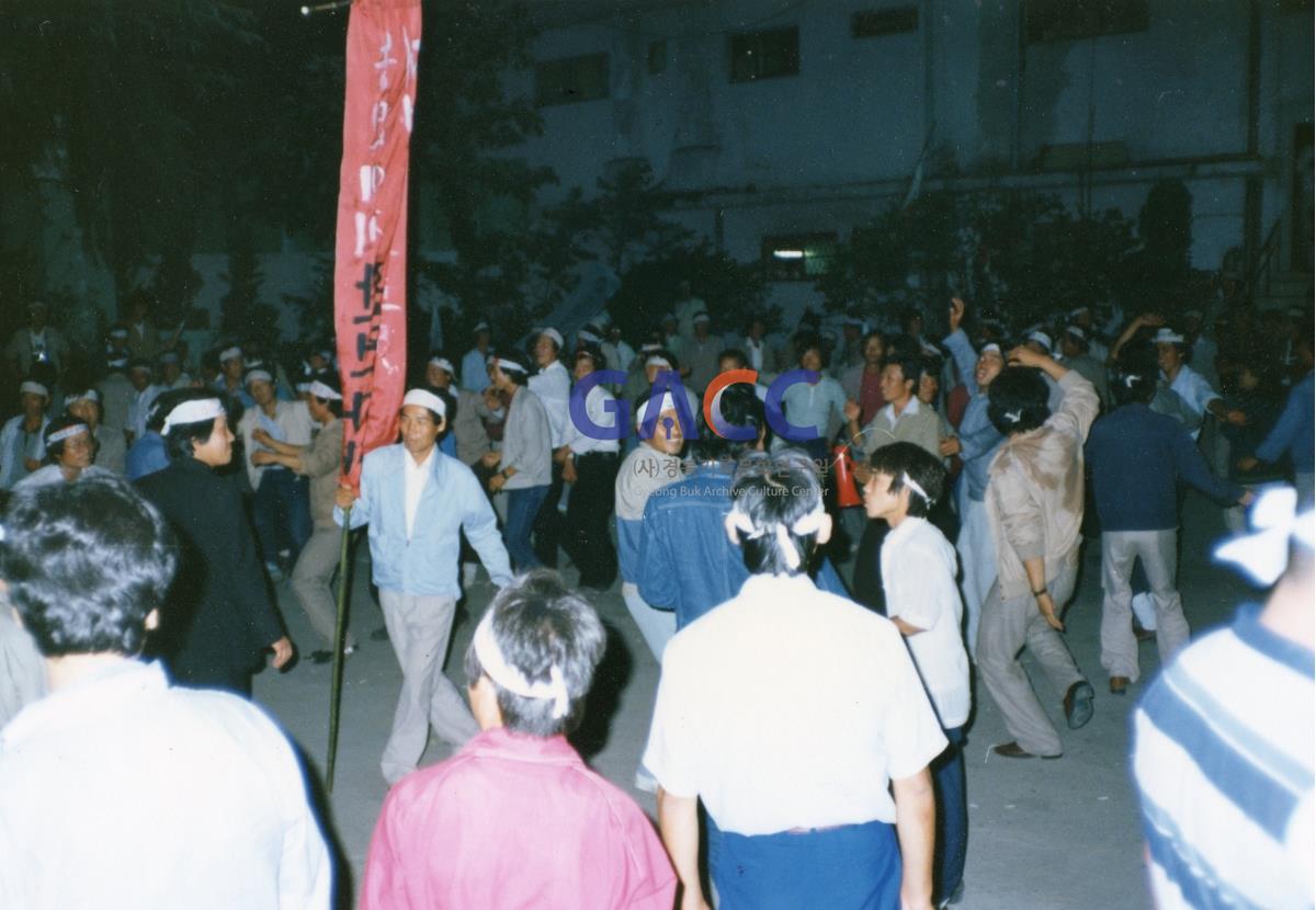 1985년 8월24일 외국농축산물 수입반대(전주대회) 작은그림