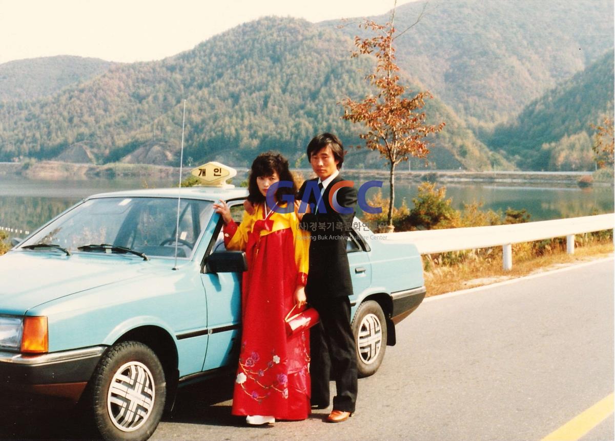 1985년 11월 신혼여행 가는길 작은그림