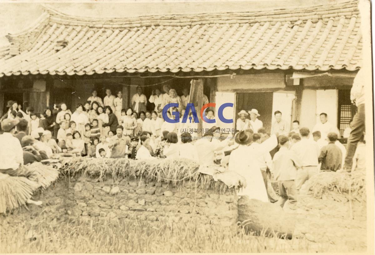 1960년대 일직면 조탑동 환갑잔치 작은그림