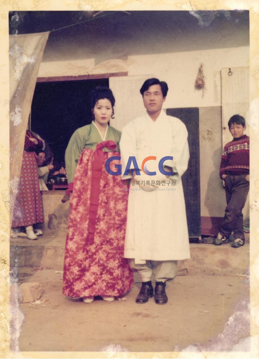 1976년 전통혼례 작은그림