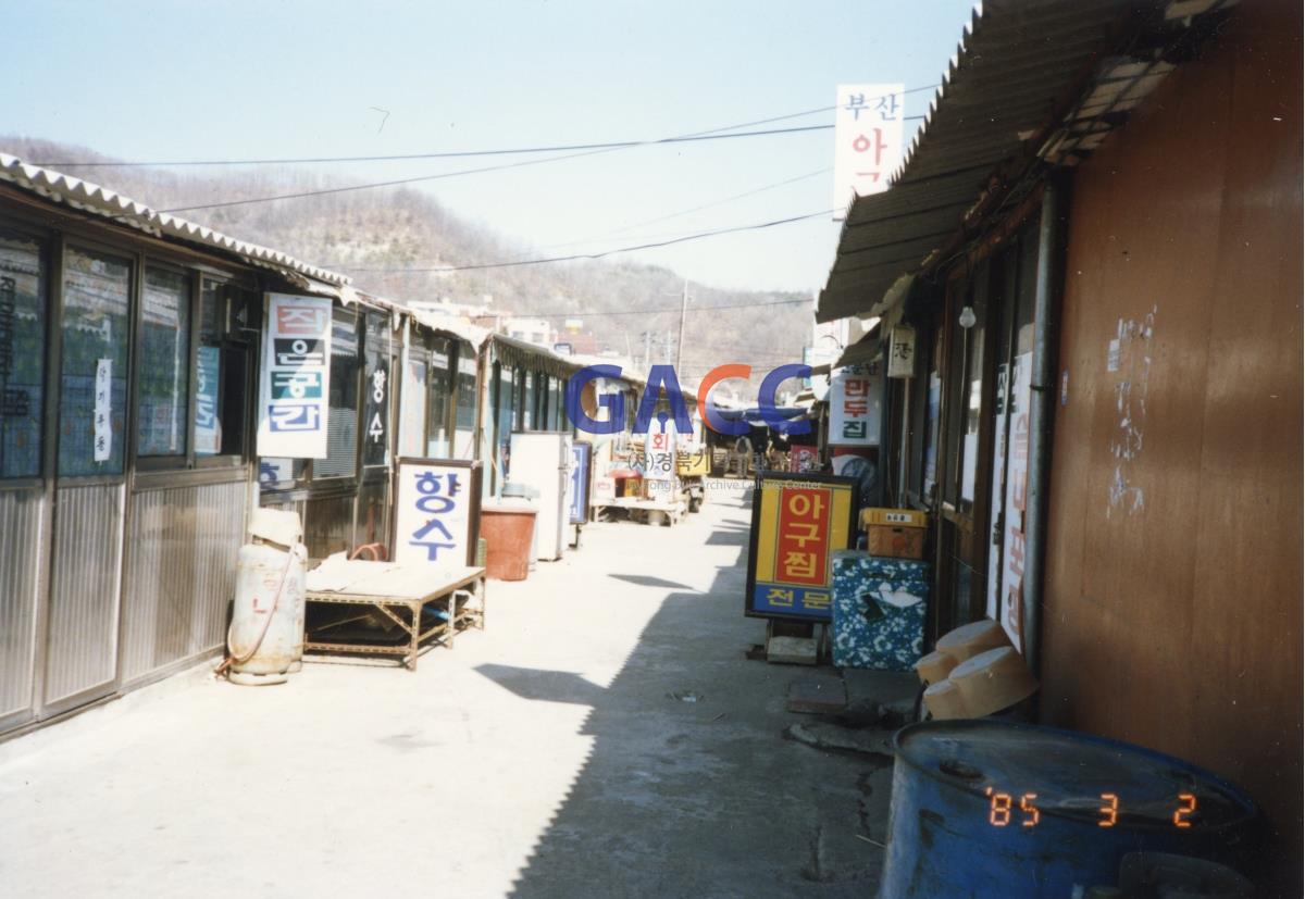 1985년 3월 용상시장 작은그림
